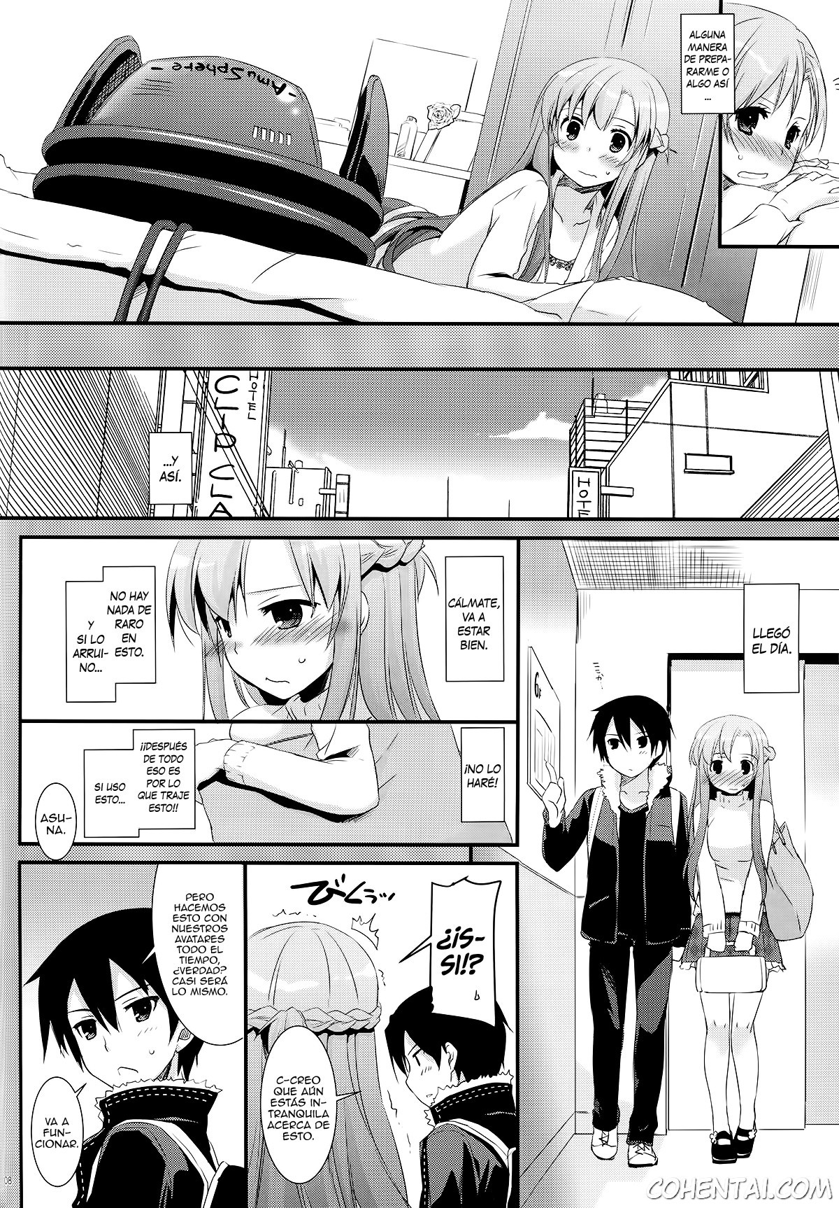 D.L.action 70 (Sword Art Online) xxx comics manga porno doujin hentai español sexo 