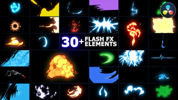 Flash FX Elements - VideoHive 44234264