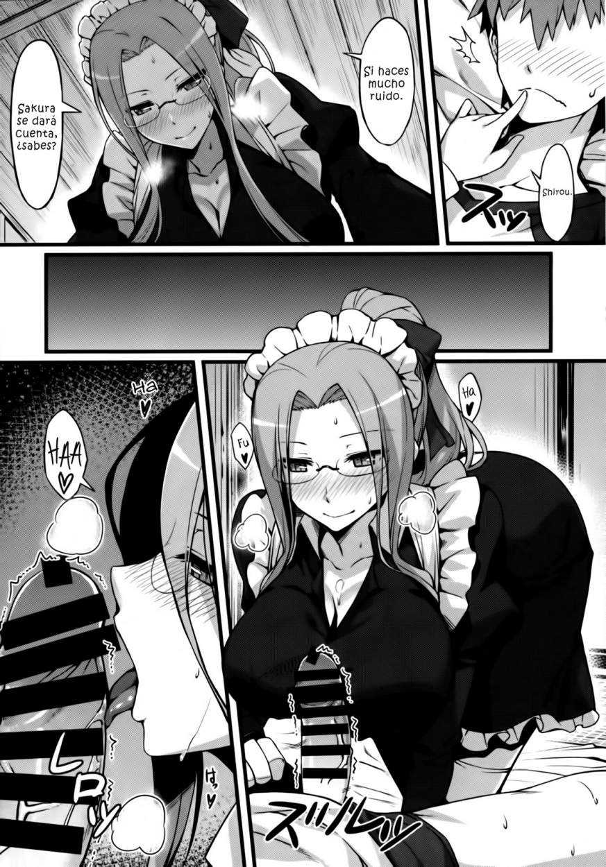 Rider-san to Maid Fuku. Chapter-1 - 8