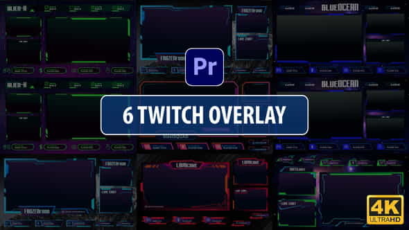 Twitch Overlay Stream | Premiere - VideoHive 29054664