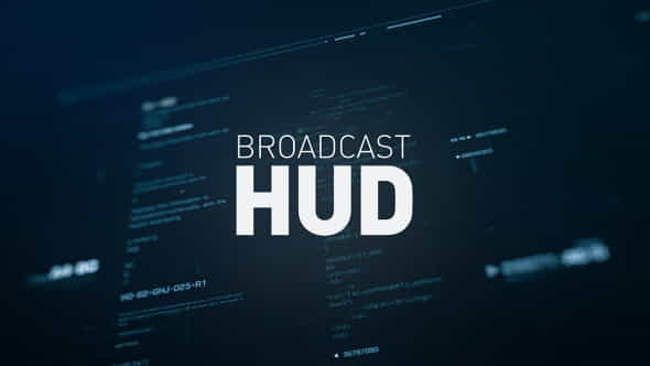 Broadcast HUD - VideoHive 10251206