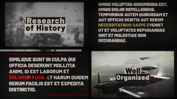 Research of History - VideoHive 41963019