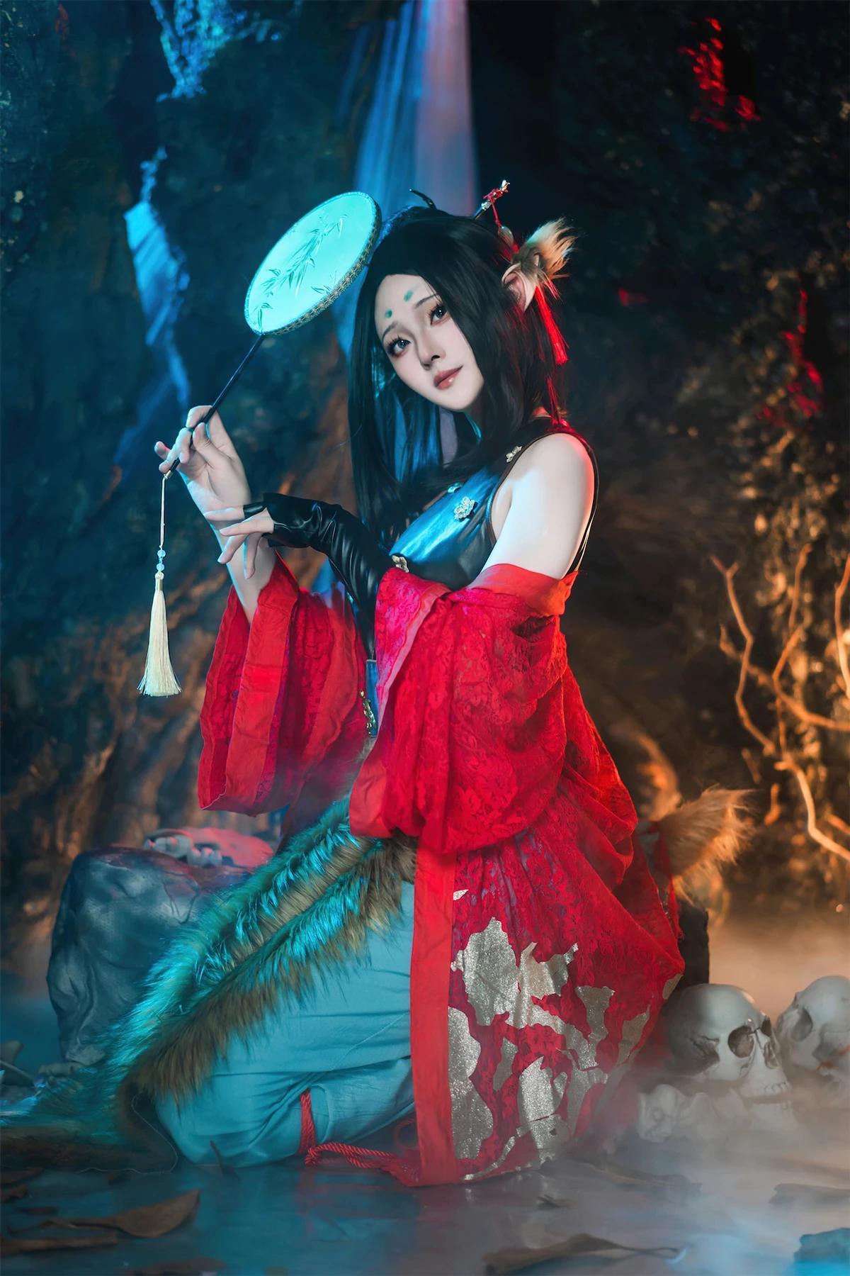 Cosplay Natsuko夏夏子 – 黑神话：悟空 萍萍(6)