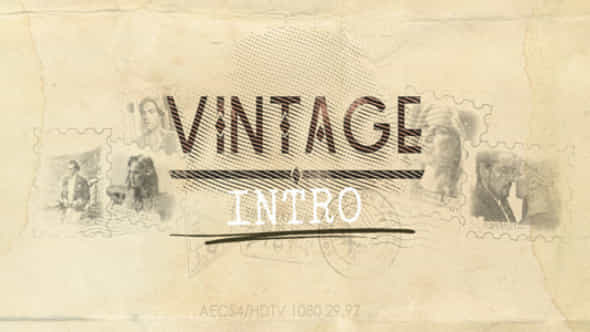 Vintage Intro - VideoHive 5497707
