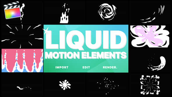 Liquid Motion Elements - VideoHive 23920989