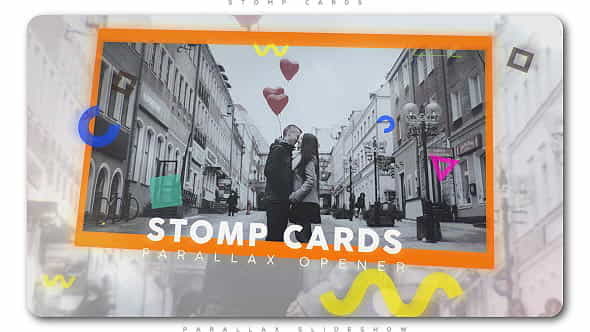 Stomp Cards Parallax Opener - VideoHive 20402797