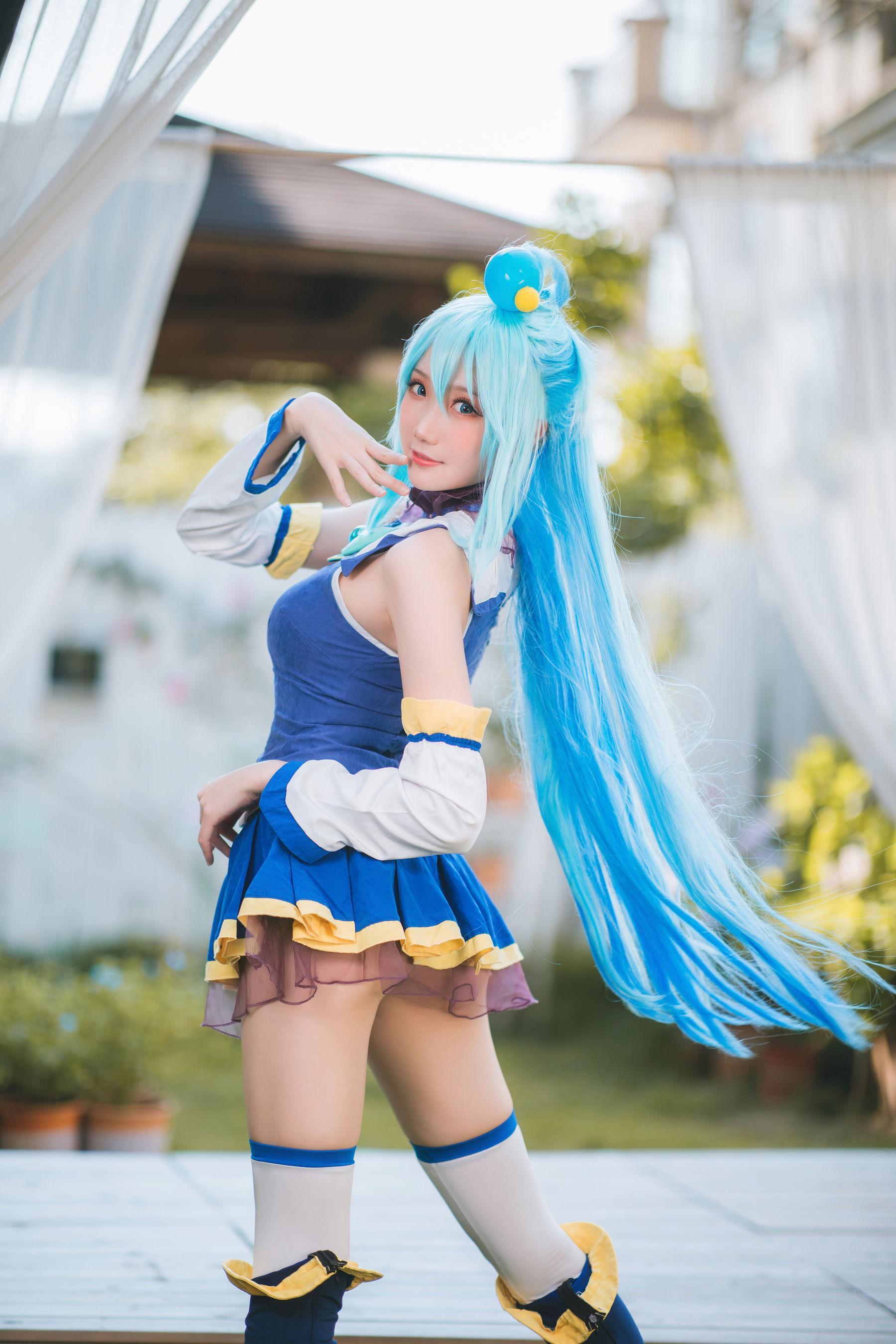 [网红COSER] 瓜希酱福利 – 阿库娅 写真集(1)