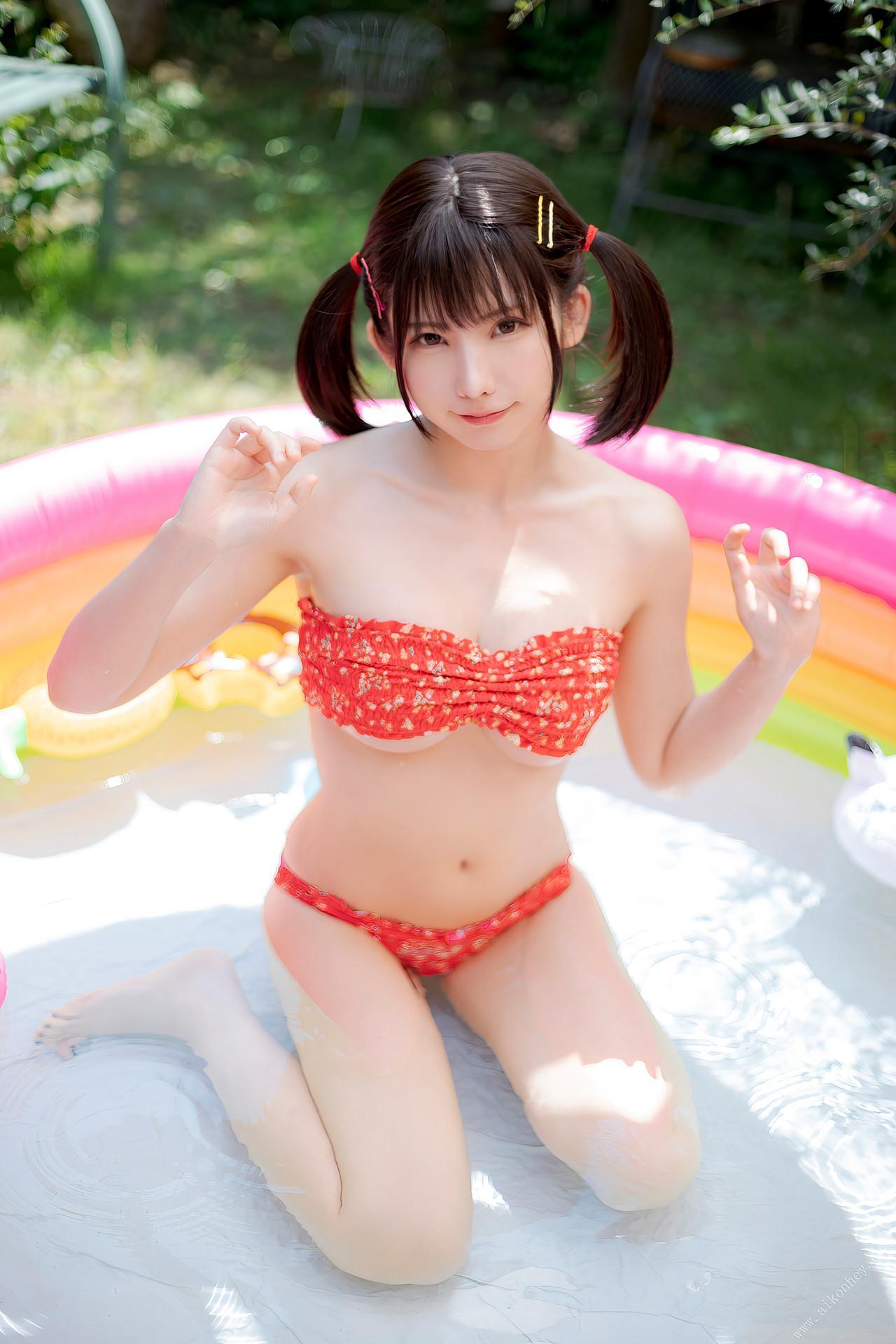 Enako えなこ, 写真集 「えなこドールと過ごした夏 ～ゼンマイを巻いて動いた心～」 Set.03(19)