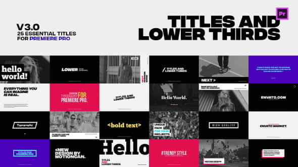 Titles - VideoHive 21522561