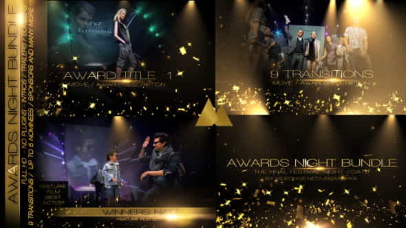 Awards Night Bundle - VideoHive 12501313