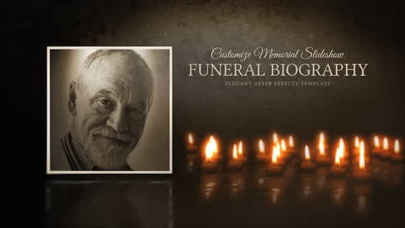 Funeral Biography | Customize Memorial - VideoHive 27446713