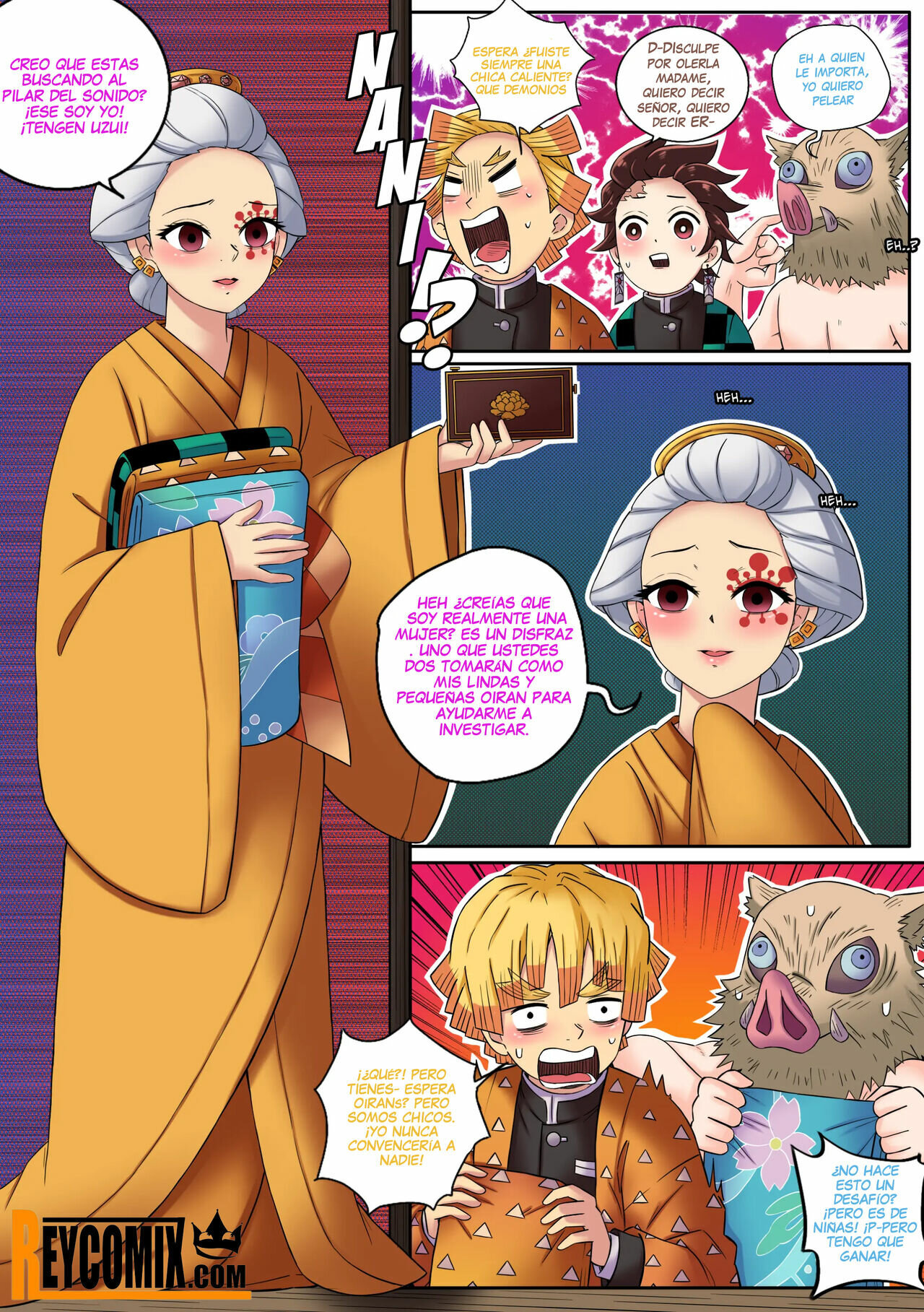 &#91;MeowWithMe&#93; Kimetsu no Yaiba Red Light District &#91;Spanish&#93; - 14