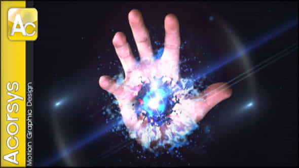 Magic Hand Logo Sting - VideoHive 4419103