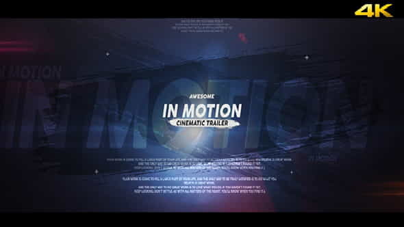 In Motion - Cinematic Trailer - VideoHive 19726748
