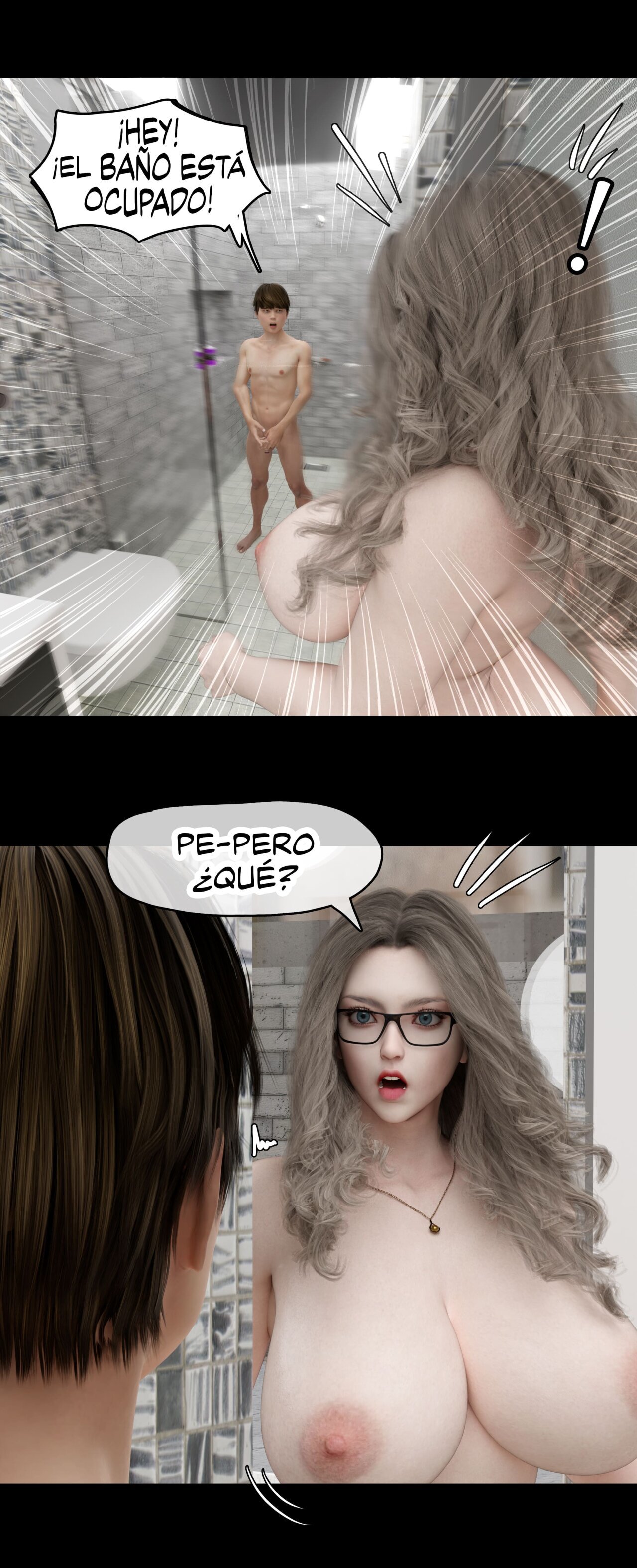 La viuda de mi vecina comic 3D - 122