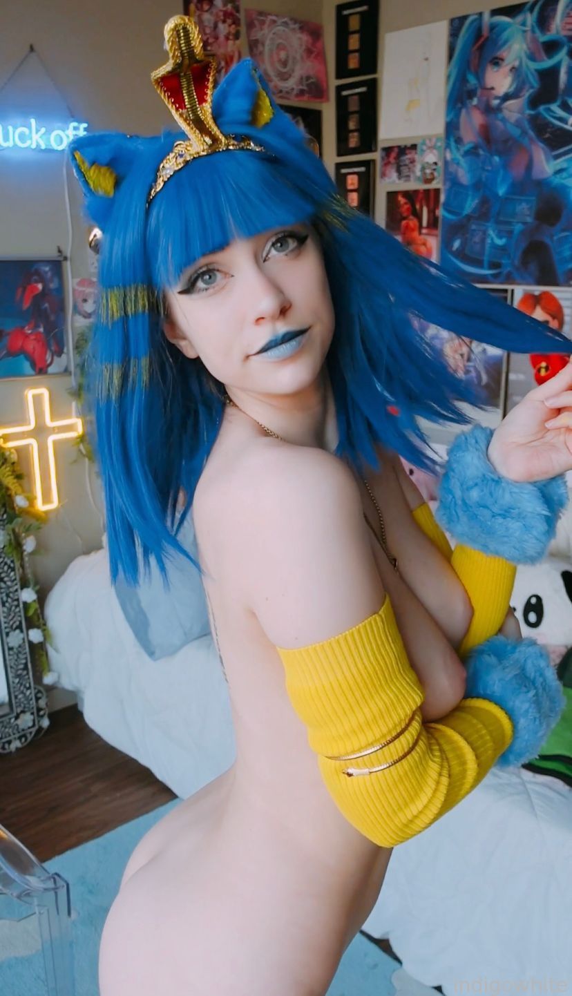 Indigo White - Ankha