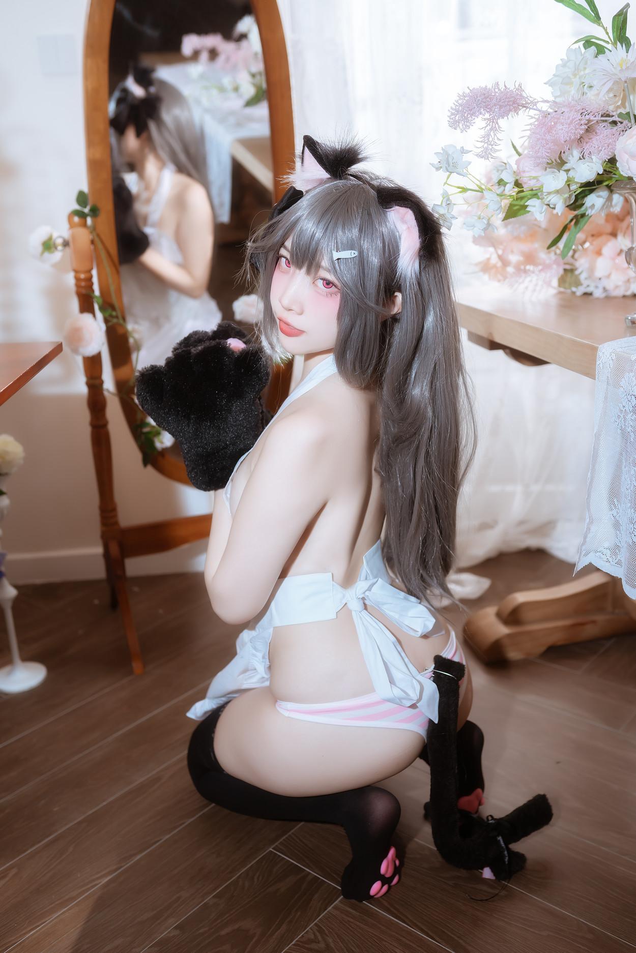 Cosplay 二佐Nisa 碧蓝水星纪念围裙(4)