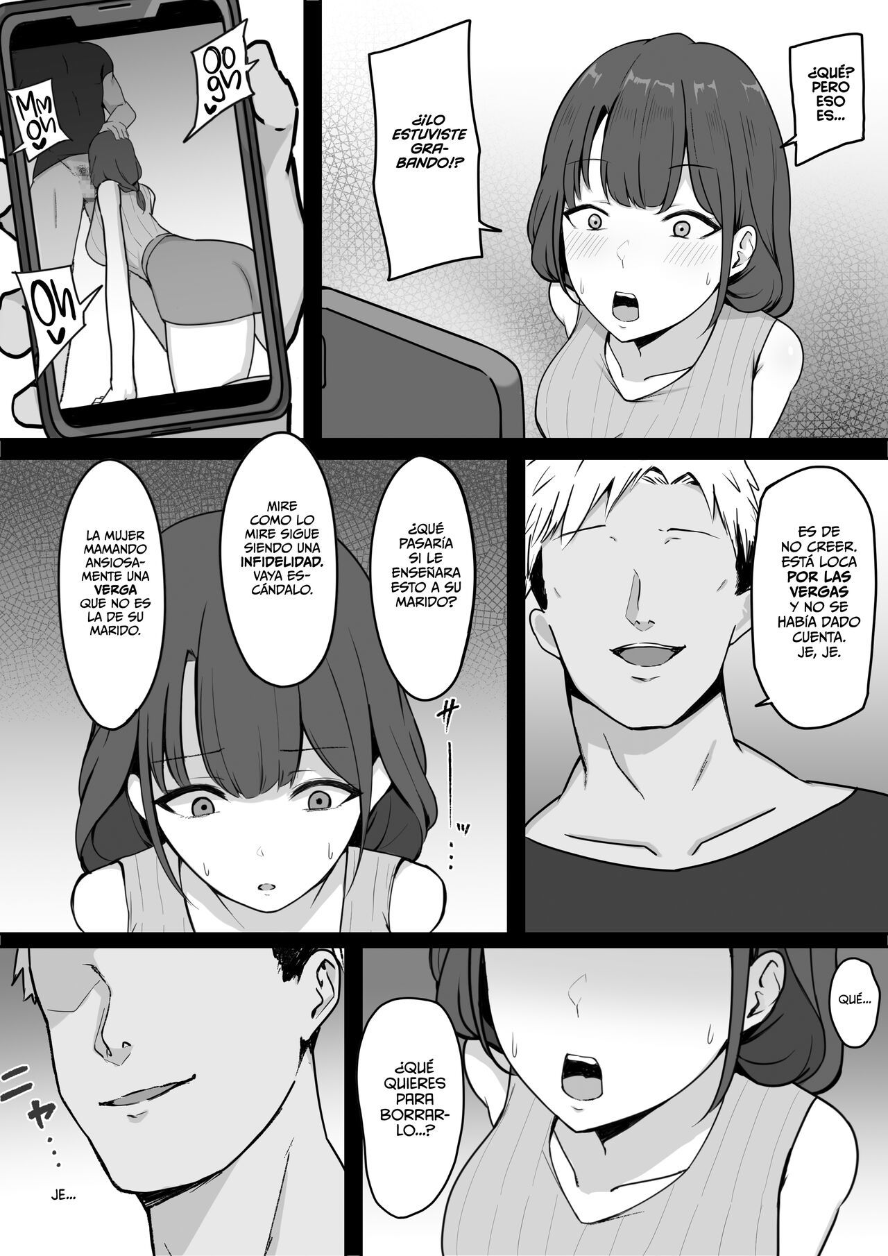 [Shirasudon] Seiso Hitozuma, Rinjin ni Netorareru ¦ Afanando a la Esposa Perfecta [Spanish] [EromegameTT y Gokiburi]
