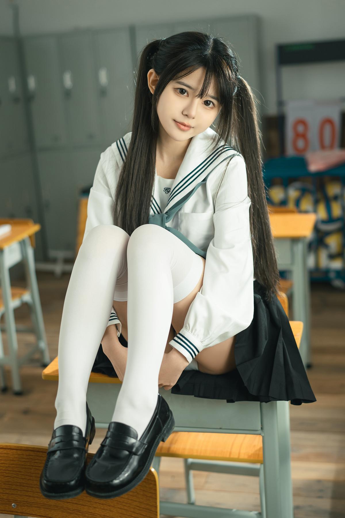 Cosplay Rua阮阮 授课中 In Class(14)