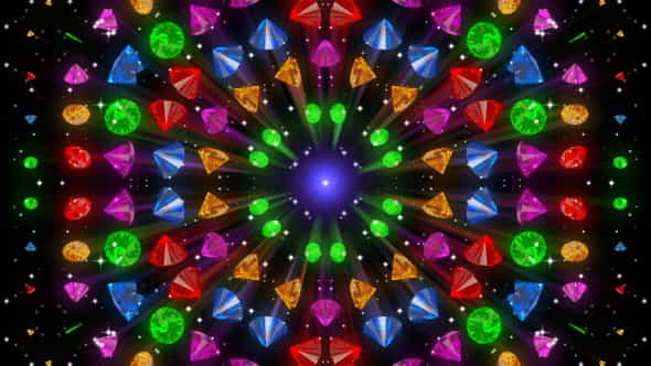Diamond Color Kaleidoscope - VideoHive 21024675