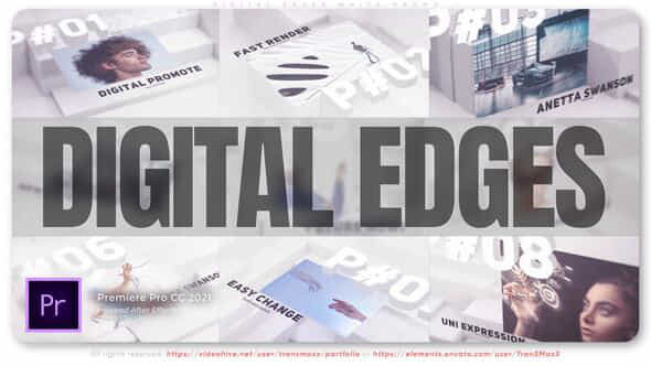 Digital Edges White Promo - VideoHive 49002142