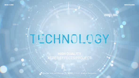 High Technology Logo Opener - VideoHive 51621195