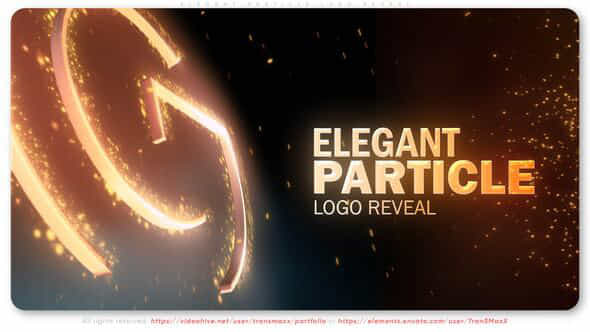 Elegant Particle Logo Reveal - VideoHive 55361428