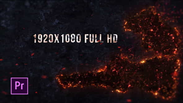 Inferno Fire Titles - Premiere - VideoHive 24973304