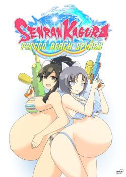 senran-kagura-preggo-beach-splash