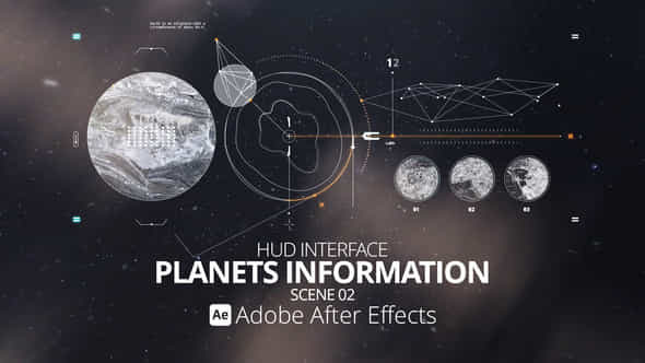 Hud Interface Planets Information 02 Ae - VideoHive 52681231