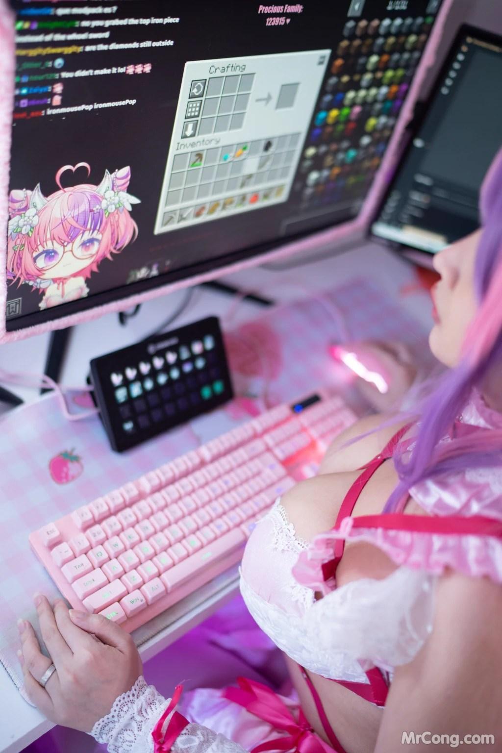Coser@Hana Bunny: Ironmouse (16 photos)(4)