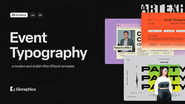 Event Typography - VideoHive 50387055