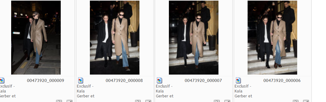 REQ: Kaia Gerber and Ashley Benson at Le Costes in Paris