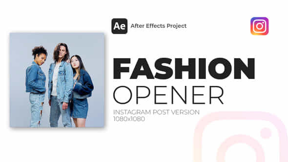 Fashion Intro Instagram - VideoHive 39491078