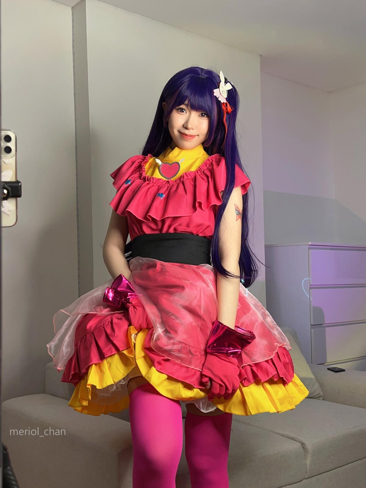 Cosplay MeriolChan 星野アイ Ai Hoshino(16)