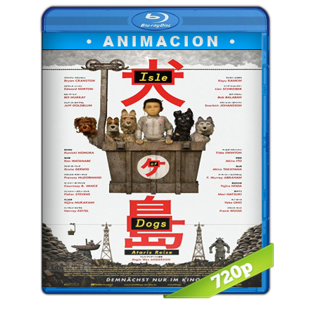 Isla De Perros 720p Lat-Cast-Ing[Animacion](2018)