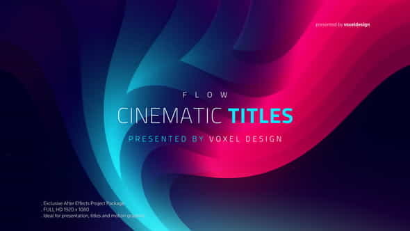 FLOW - Cinematic Titles - VideoHive 23294446