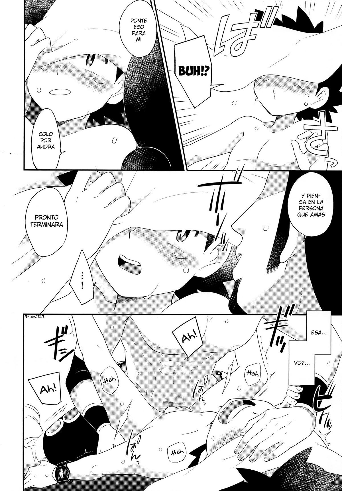 Nayameru-kun ni Knockout (Pokémon Sun and Moon) xxx comics manga porno doujin hentai español sexo 