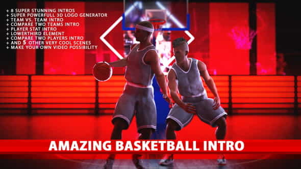 Amazing Basketball Intros - VideoHive 19649378