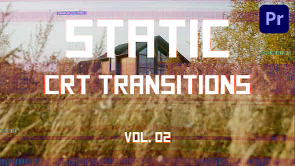 CRT Static Transitions - VideoHive 46488419