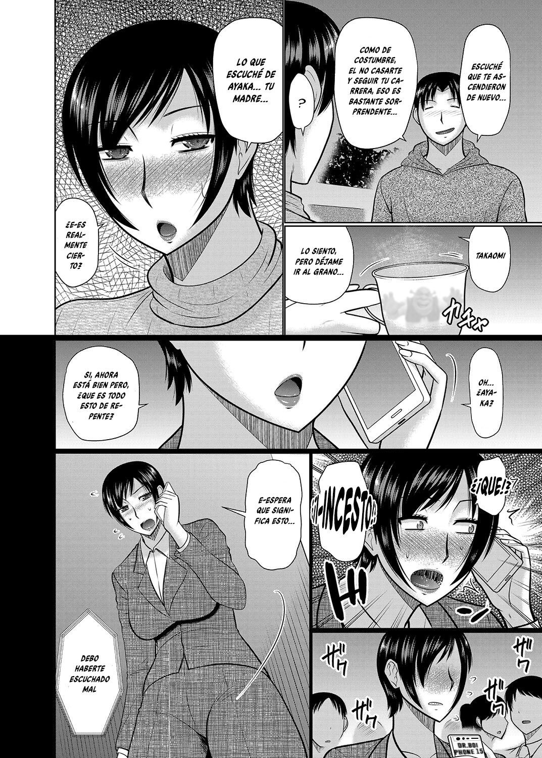 [Hatakeyama Tohya] Oba to Haha ga Ochiru Made Ch. 1  Hasta que mi tía y mi madre sean mías Capítulo 1 (COMIC Magnum Vol. 129) [Spanish] [Dr.Boi.Trads]