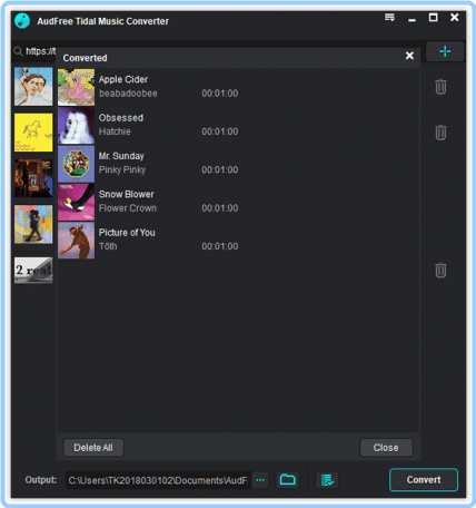 AudFree Tidal Music Converter 2.16.0.167 Multilingual NzBd1NPu_o