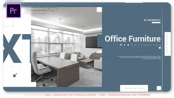 Office Furniture Promo - VideoHive 34857552