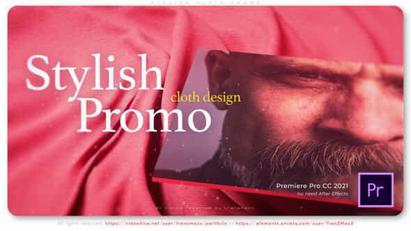 Stylish Cloth Promo - VideoHive 49002133