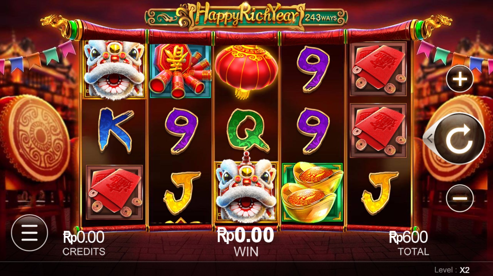 Slot Online Happy Rich Year | CQ9