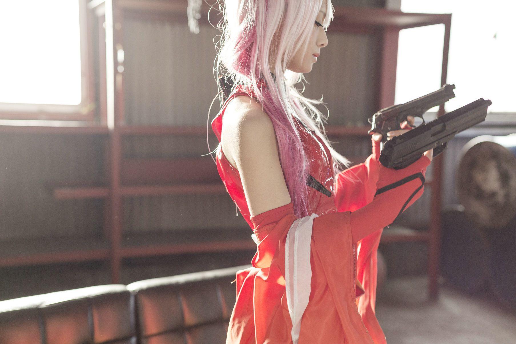 うさ吉 《Guilty Crown》Yuzuriha Inori [Flameworks] 写真集(97)