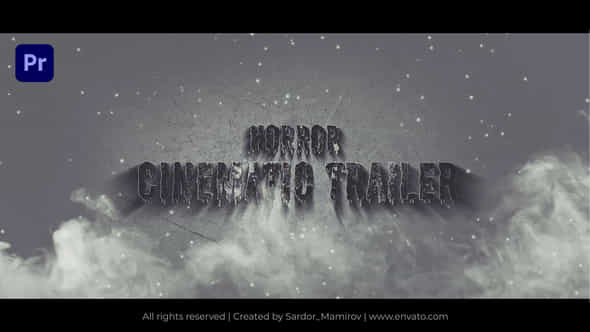 The Horror Cinematic - VideoHive 42981358