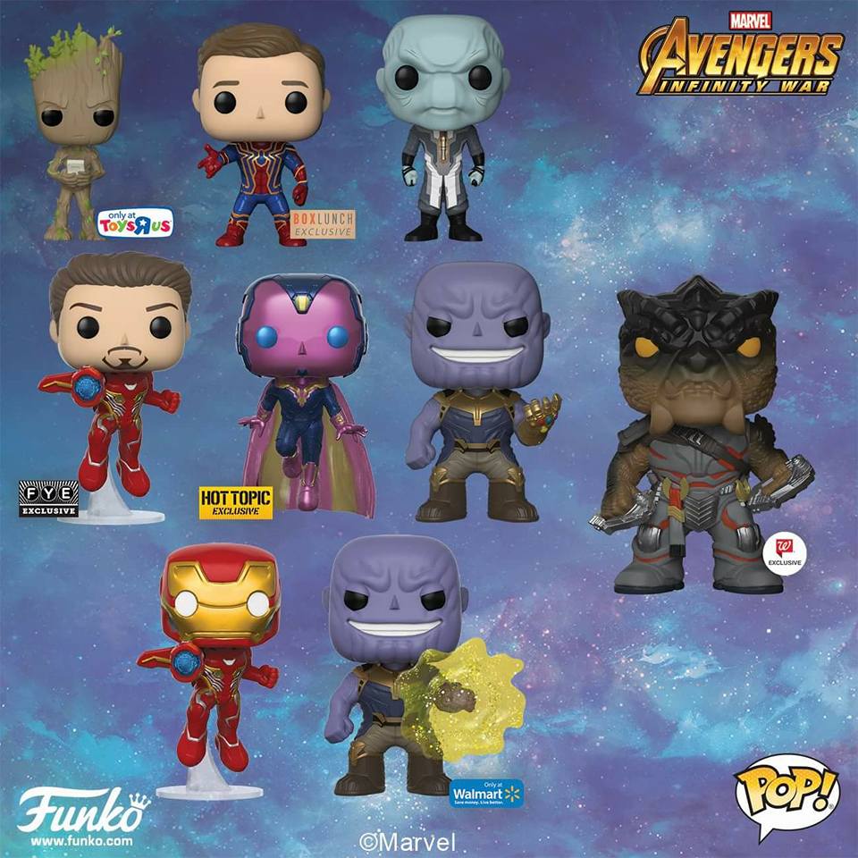 Avengers - Infinity Wars : Funko Pop (Funko Pop) COciojCo_o