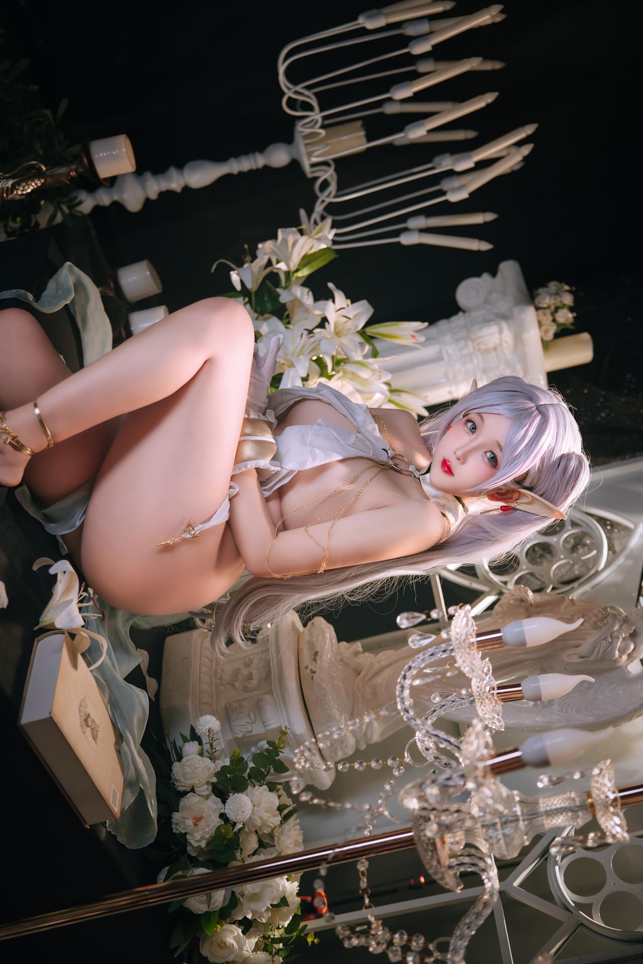 Cosplay Rinaijiao日奈娇 – 芙莉莲（圣光版）(25)