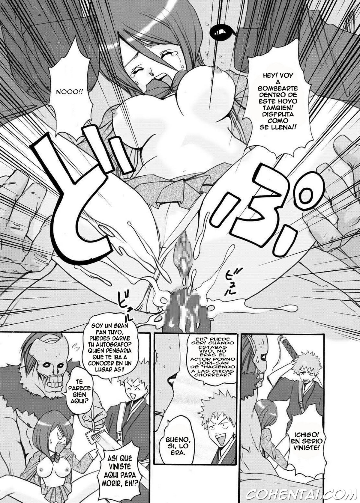 Anjoku Houkan (Bleach) xxx comics manga porno doujin hentai español sexo 